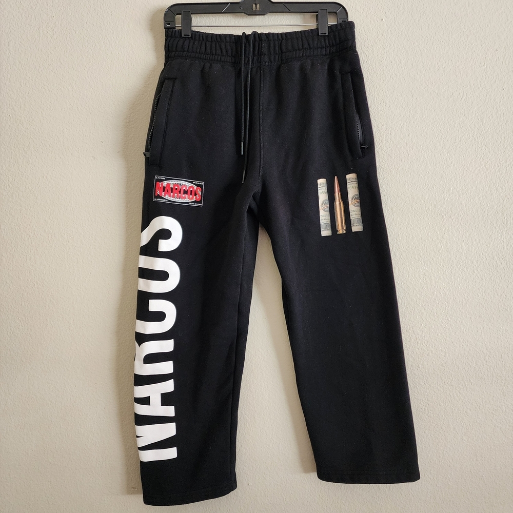 ​RARE Shoe Palace x Narcos "El Patrón" Money Bullet Joggers - Men’s S